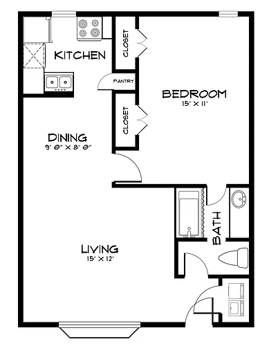 Floor plan A1