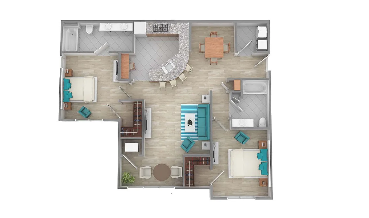 Floor plan B2R
