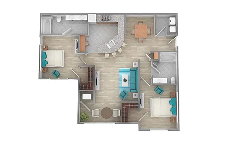 Floor plan B2R