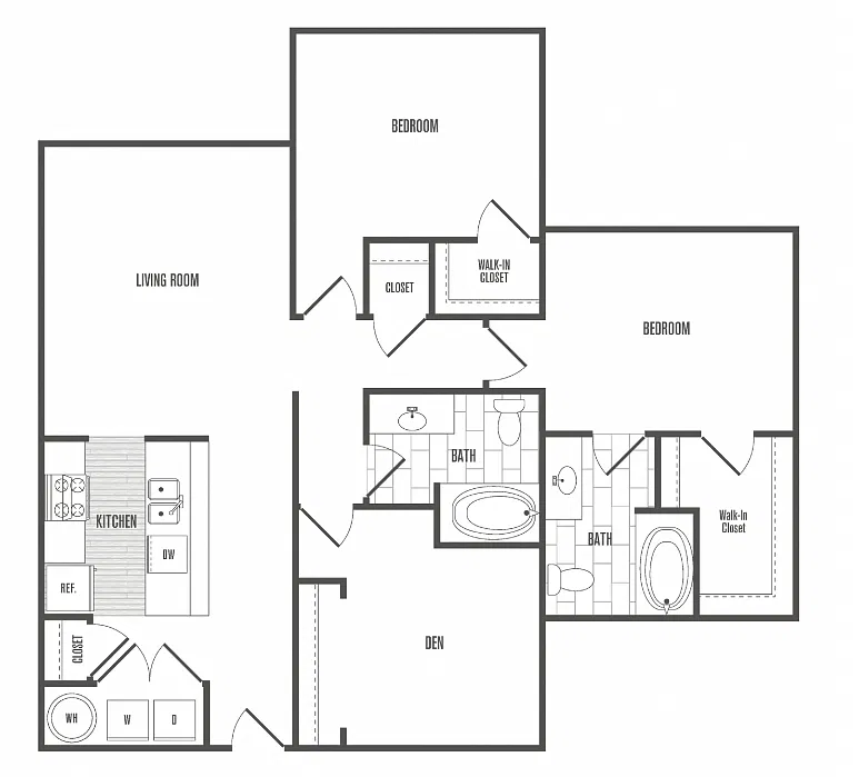 Floor plan 2X2