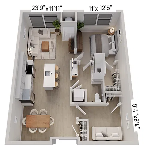 Floor plan EL
