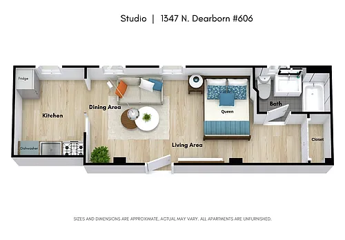 Floor plan Studio