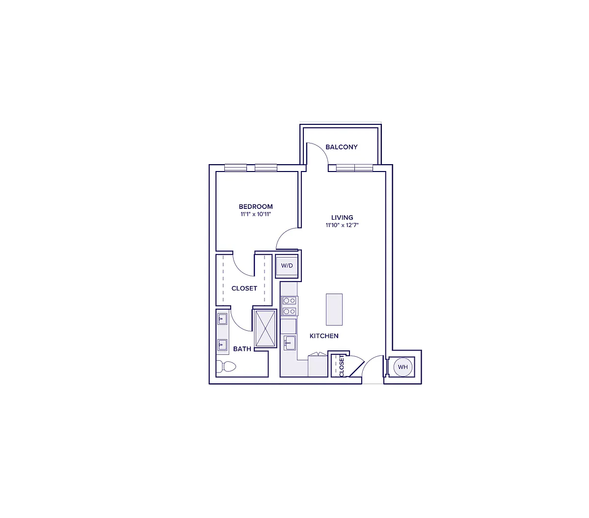 Floor plan A08