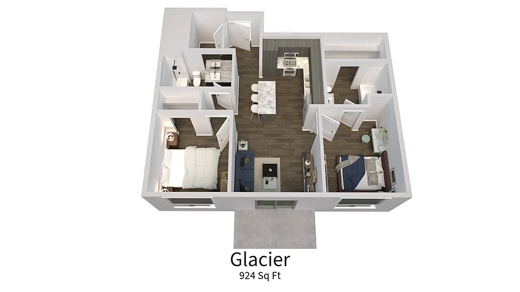 Floor plan Glacier