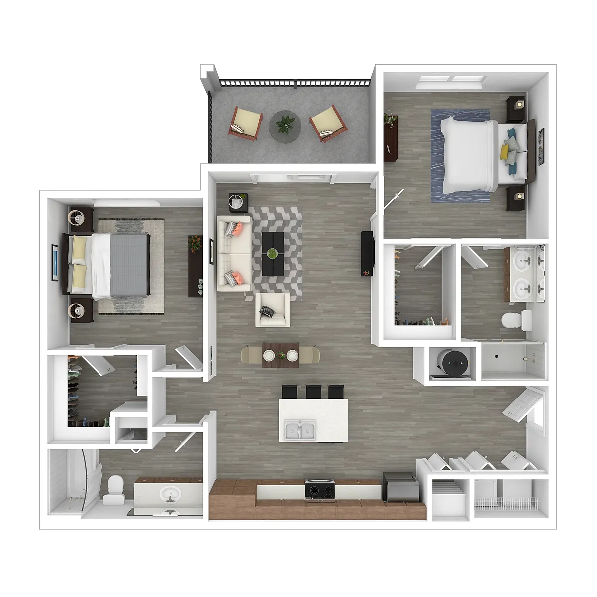 Floor plan The Chastain