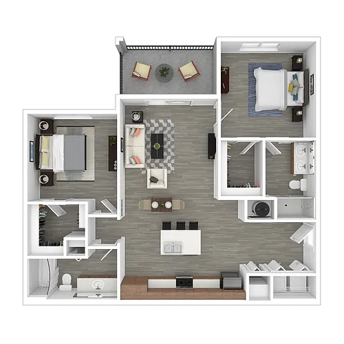 Floor plan The Chastain