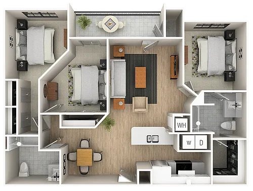 Floor plan 3A
