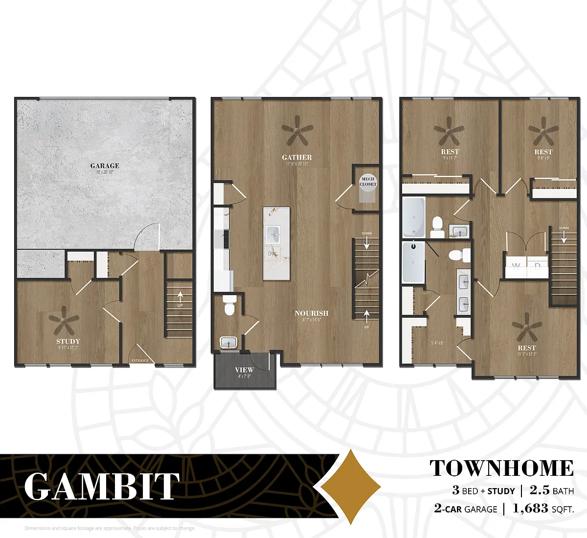 Floor plan Gambit