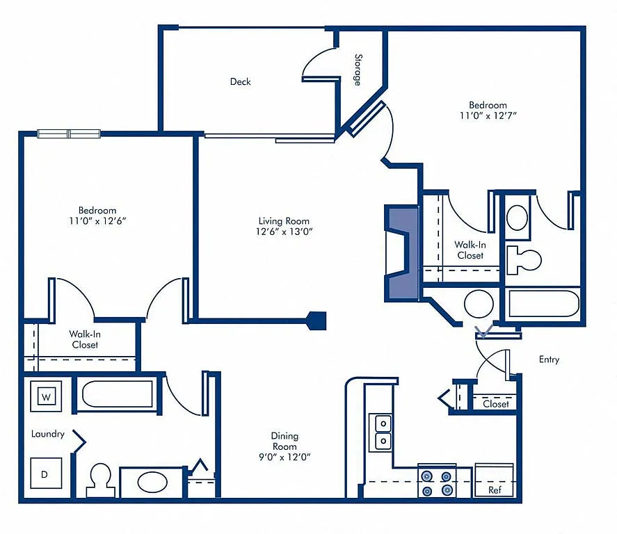 Floor plan B3R