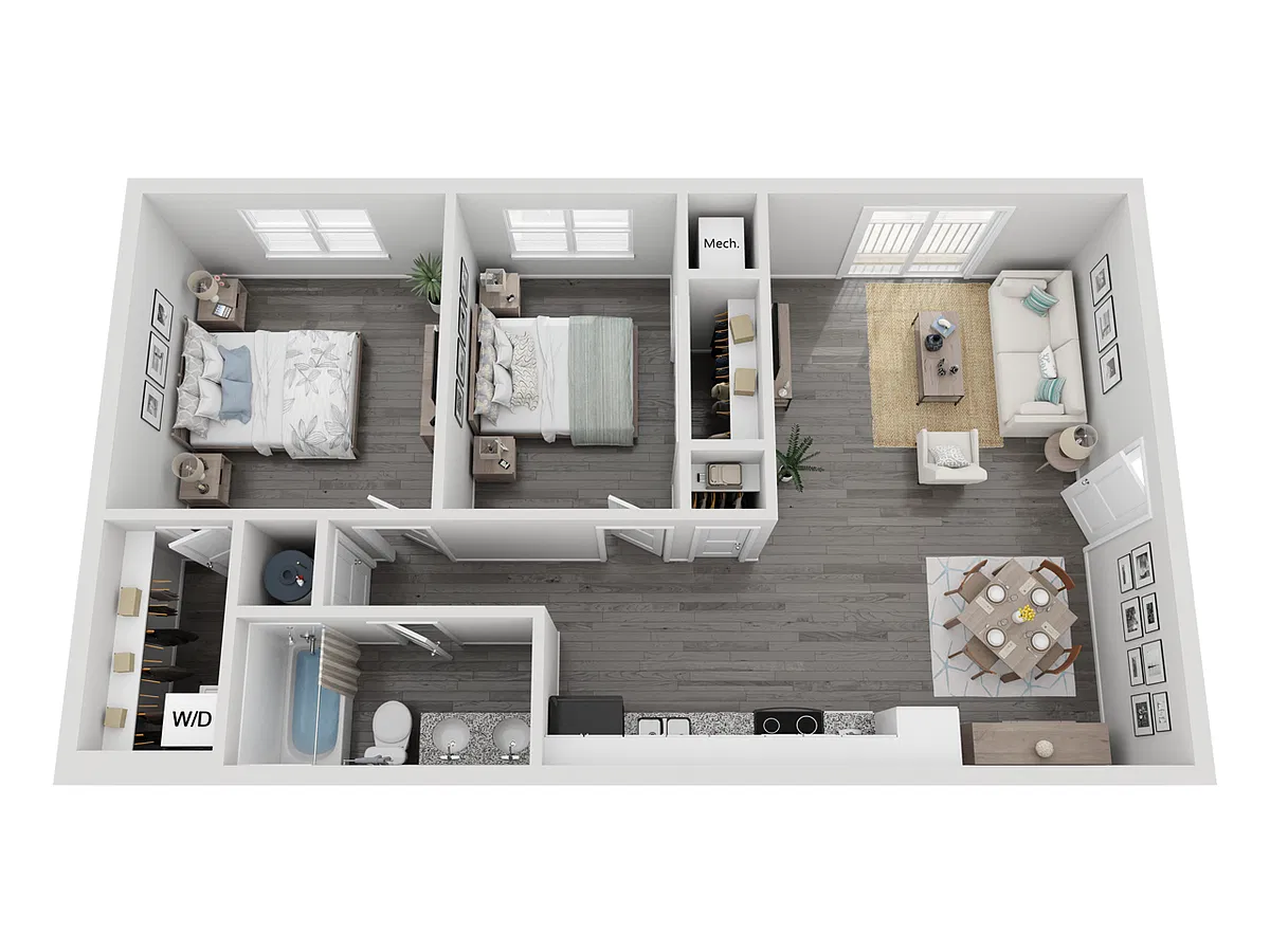 Floor plan B1-V