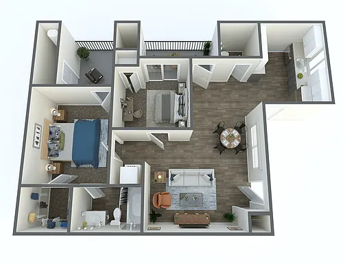 Floor plan Retreat Renovated