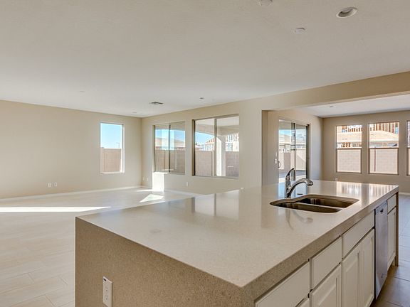 Kitchen Overlooks Gathering Room