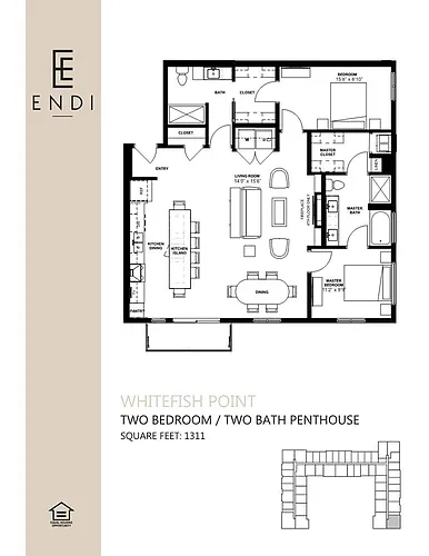 Floor plan Whitefish Point