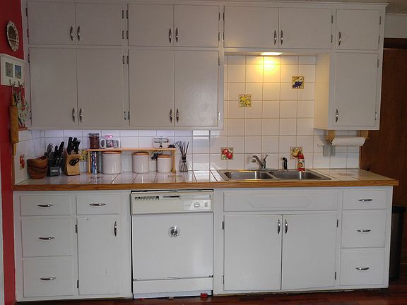 Kitchen from back door