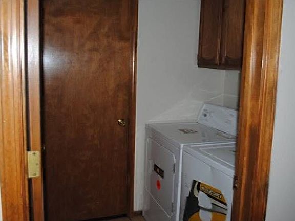 inside laundry room