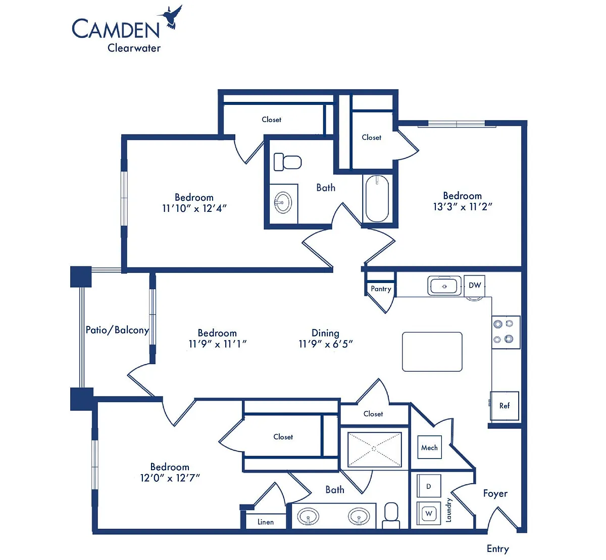 Floor plan B2