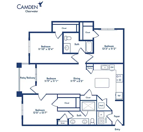 Floor plan B2