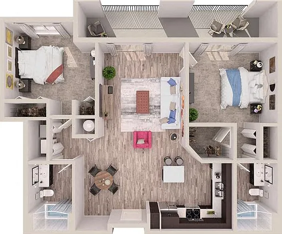 South of Atlantic Luxury Apartments — Photo 71