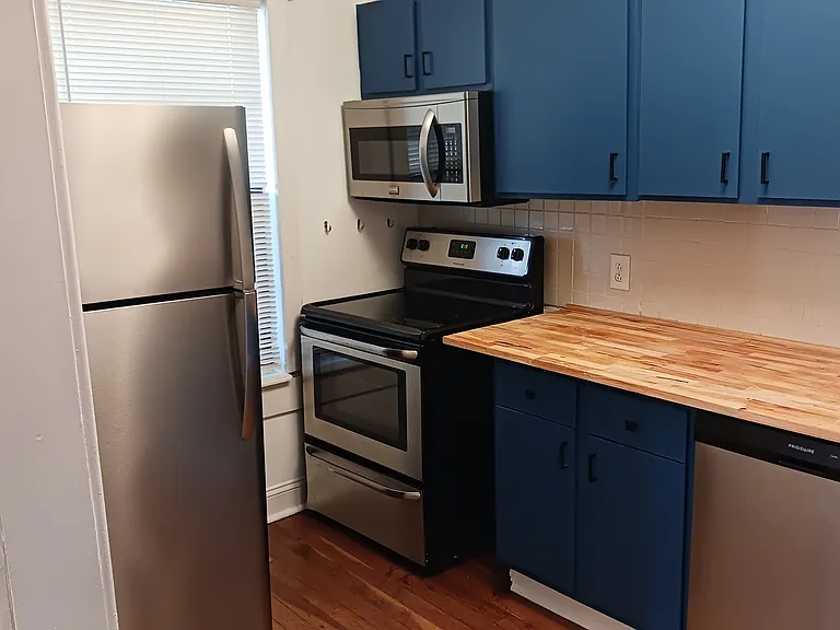All stainless steel appliances