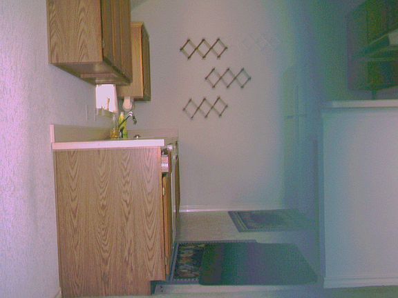 Galley style kitchen 
