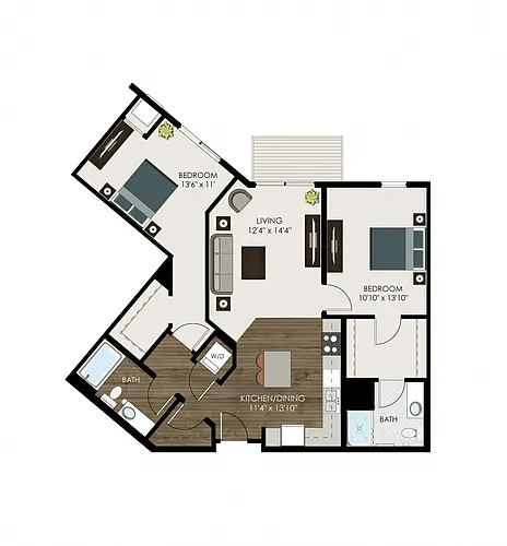 Floor plan The Canal