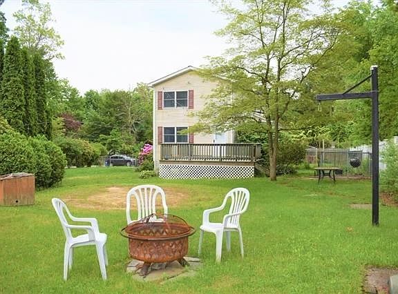 side yard with room for a pool