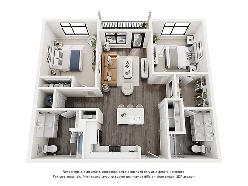 Floor plan Violet