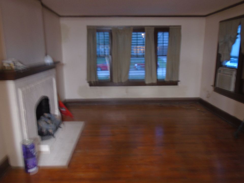 North view of the living room of the easat side unit know as 124 NW 31st Street