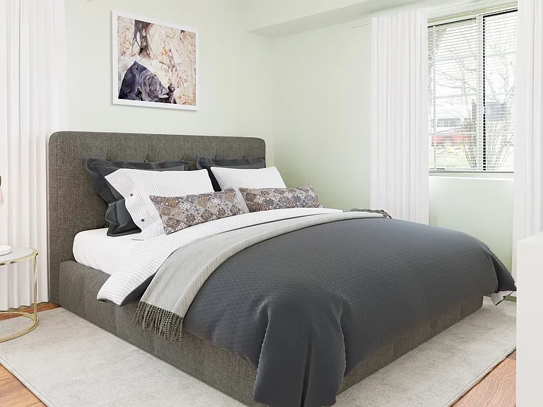 Spacious bedrooms with ample closet space