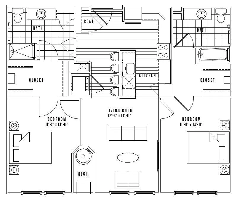 Floor plan B2