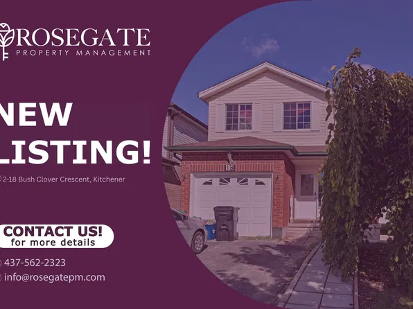 18 Bush Clover Cres #2, Kitchener, ON N2E 3P9