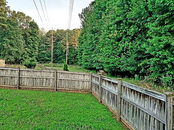 Backyard, very back view