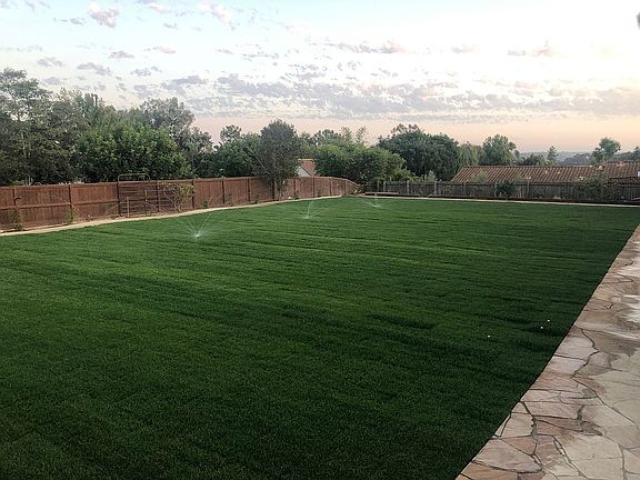 Majestic 8,000 sq ft lawn