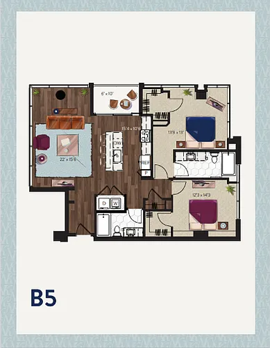 Floor plan B5