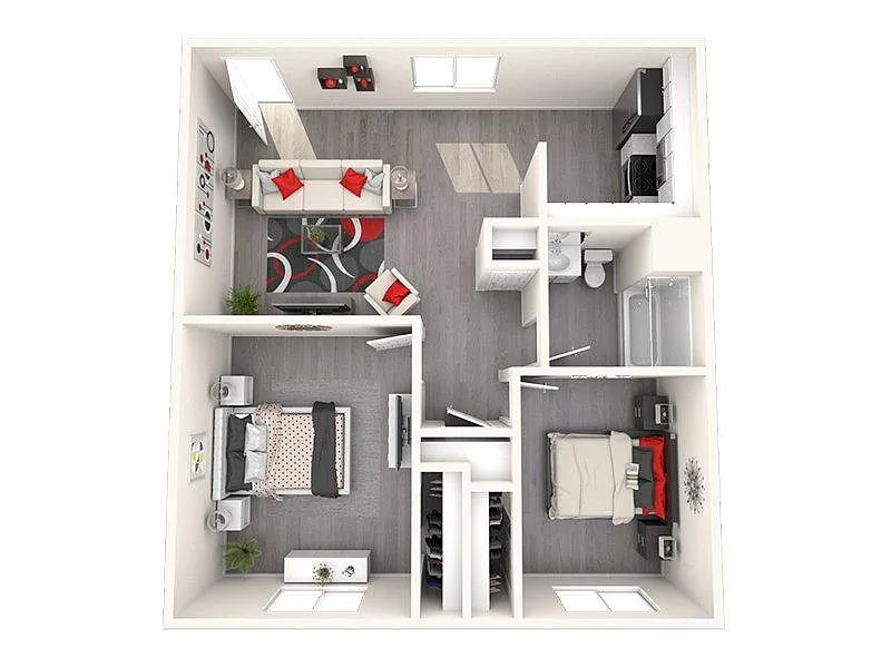 Floor plan B1