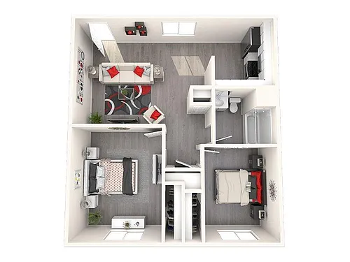 Floor plan B1