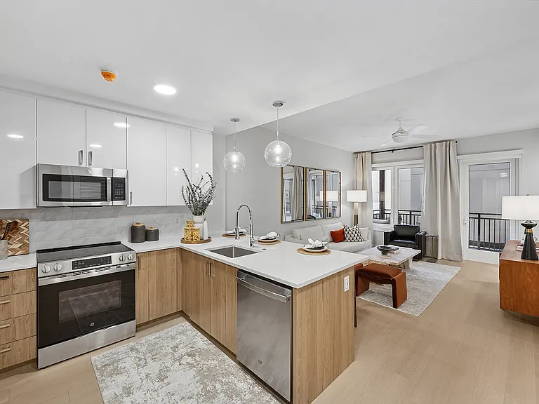 Juliette Kitchen and Living Room