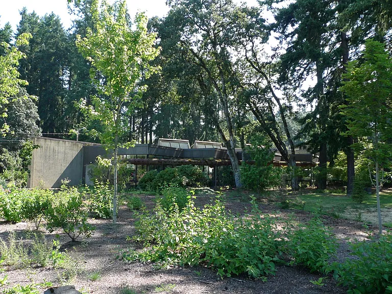 Next to Hillsboro library
