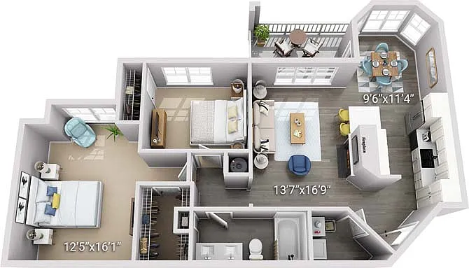 Floor plan BA1 Legacy