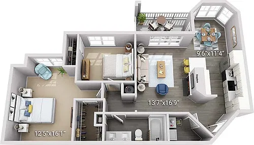 Floor plan BA1 Legacy