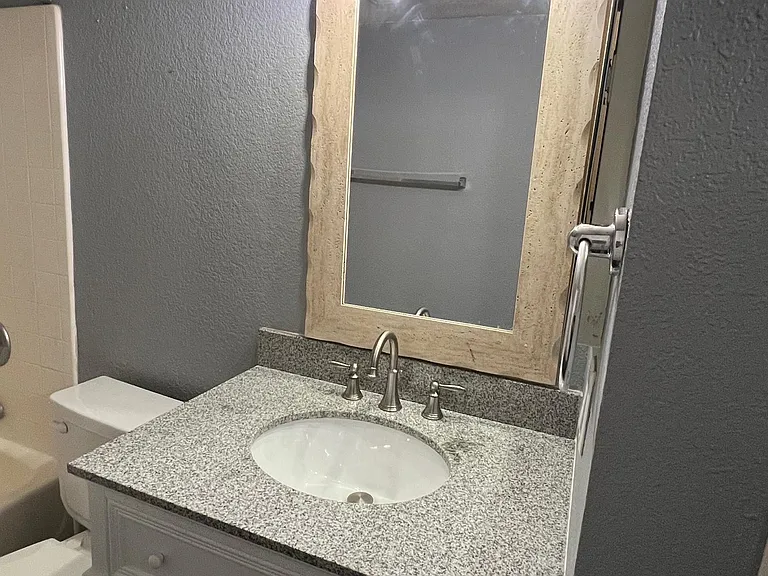 2nd bathroom with new vanity