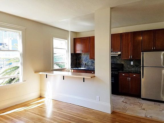Living room into Kitchen