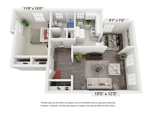 Floor plan G-1-N
