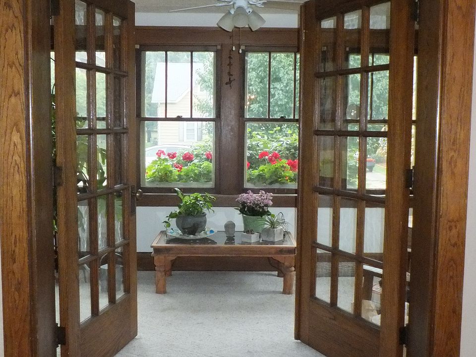 French Doors to Sun Room