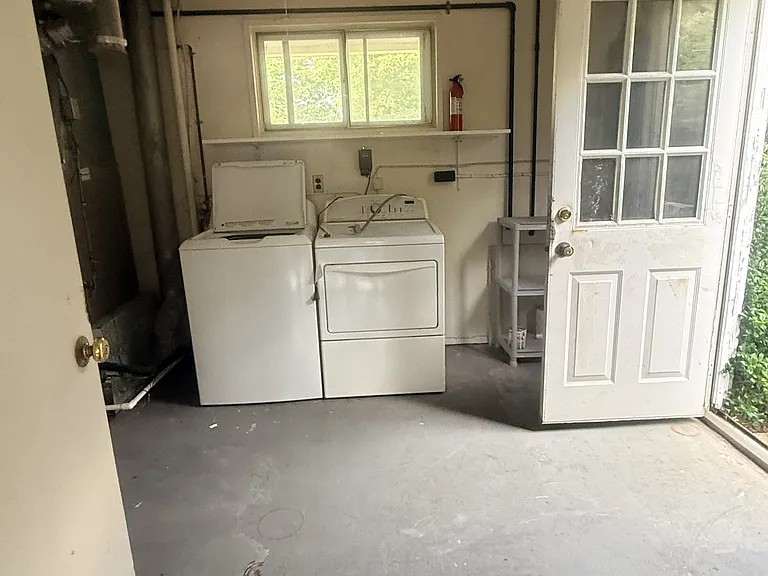 Laundry Room and Side Entrance