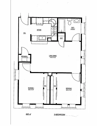 Floor plan The Warren