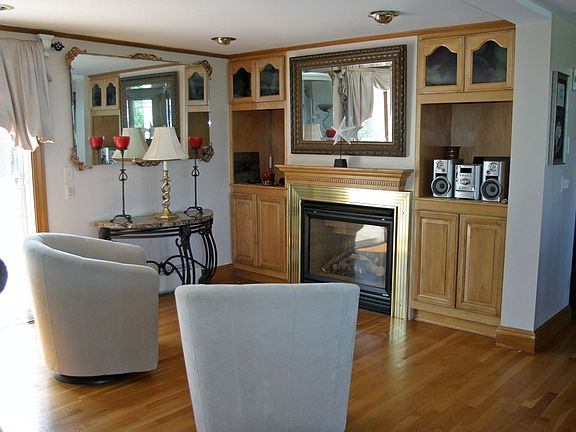 Gas Fireplace & Cabinetry