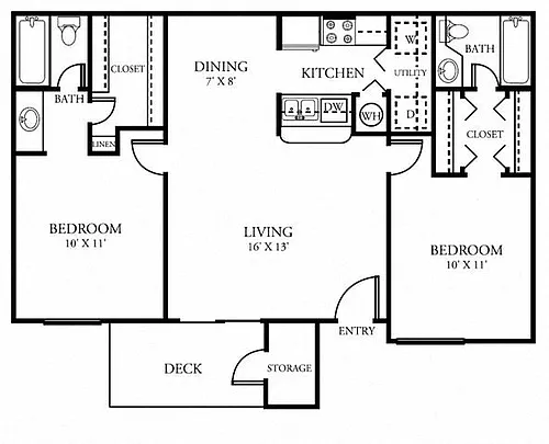 Floor plan 2B Renovation 4