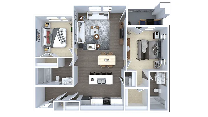 Floor plan Daisy B1B