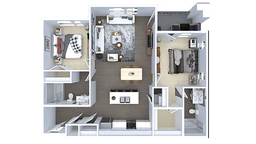 Floor plan Daisy B1B